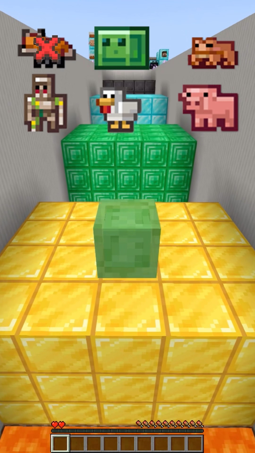 🧐WHO WILL JUMP HIGHER? #biel #minecraft #shorts – YouTube