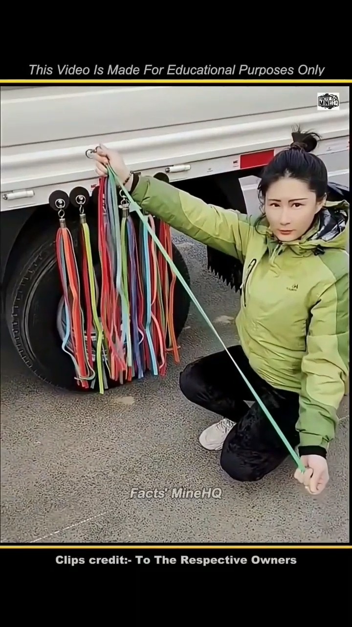 Why Trucks Have Dangling Ropes 🤔#shorts #facts – YouTube
