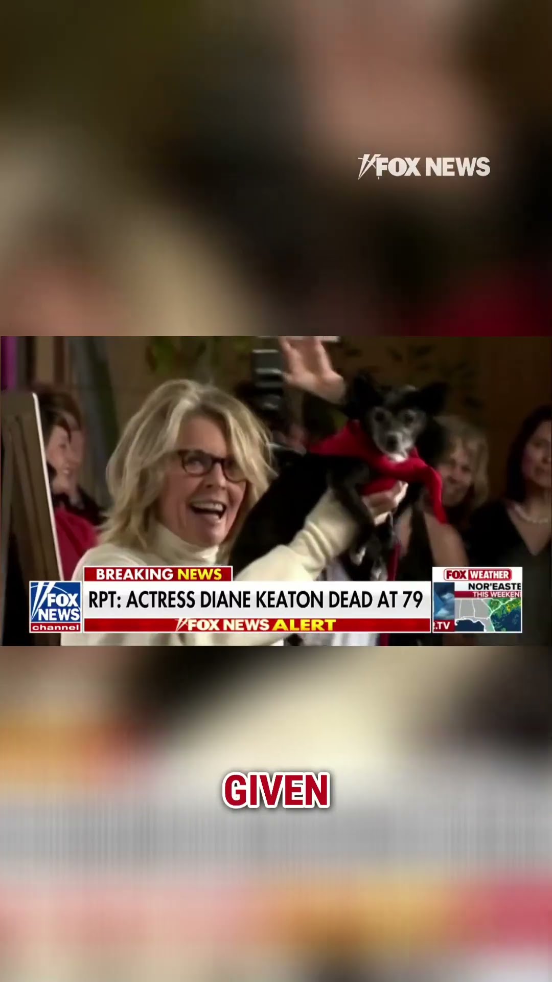 BREAKING: Actress Diane Keaton dead at 79 #shorts #usa #us #breakingnews #news #acting #hollywood – YouTube