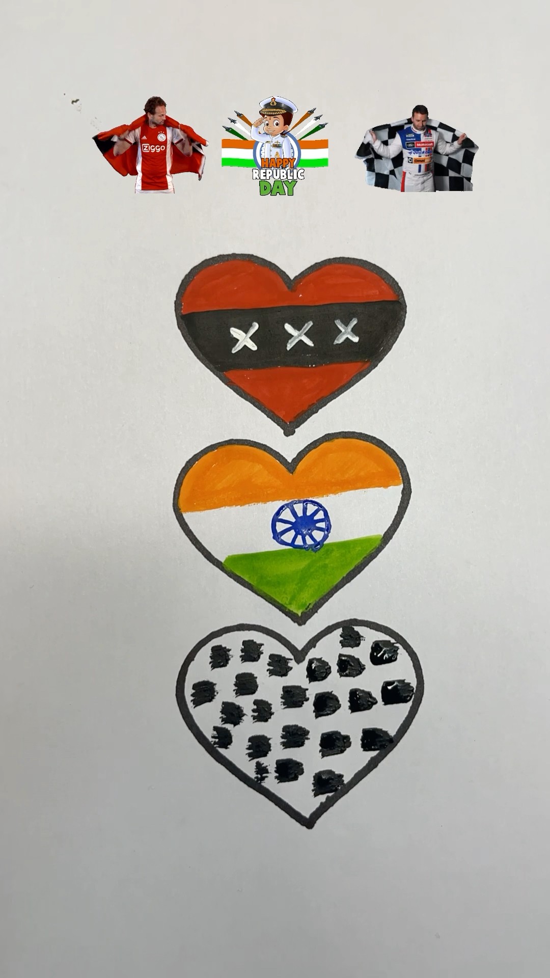 🇮🇳🏁Flag Drawing | Independence Day Drawing #shorts #art #trending #republicday – YouTube