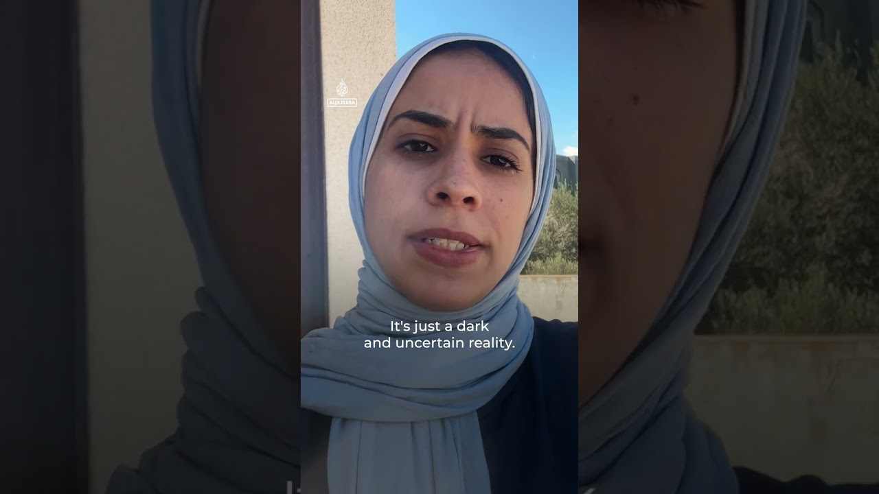 ‘Dark and uncertain reality’: Gaza residents wonder what’s next | AJ #shorts – YouTube