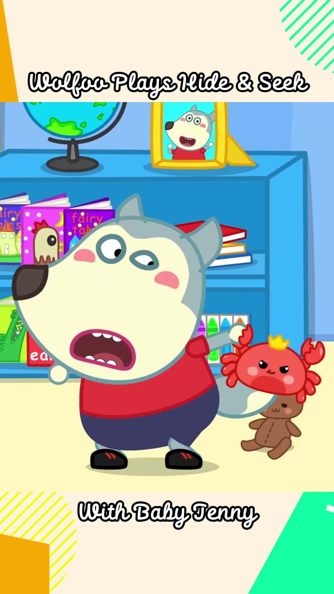Wolfoo Plays Hide & Seek With Baby Jenny #shorts – YouTube