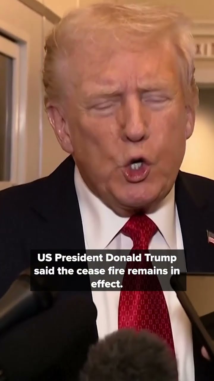 Gaza Ceasefire Tested, Trump Donbas Comments, and Louvre Heist #shorts – YouTube