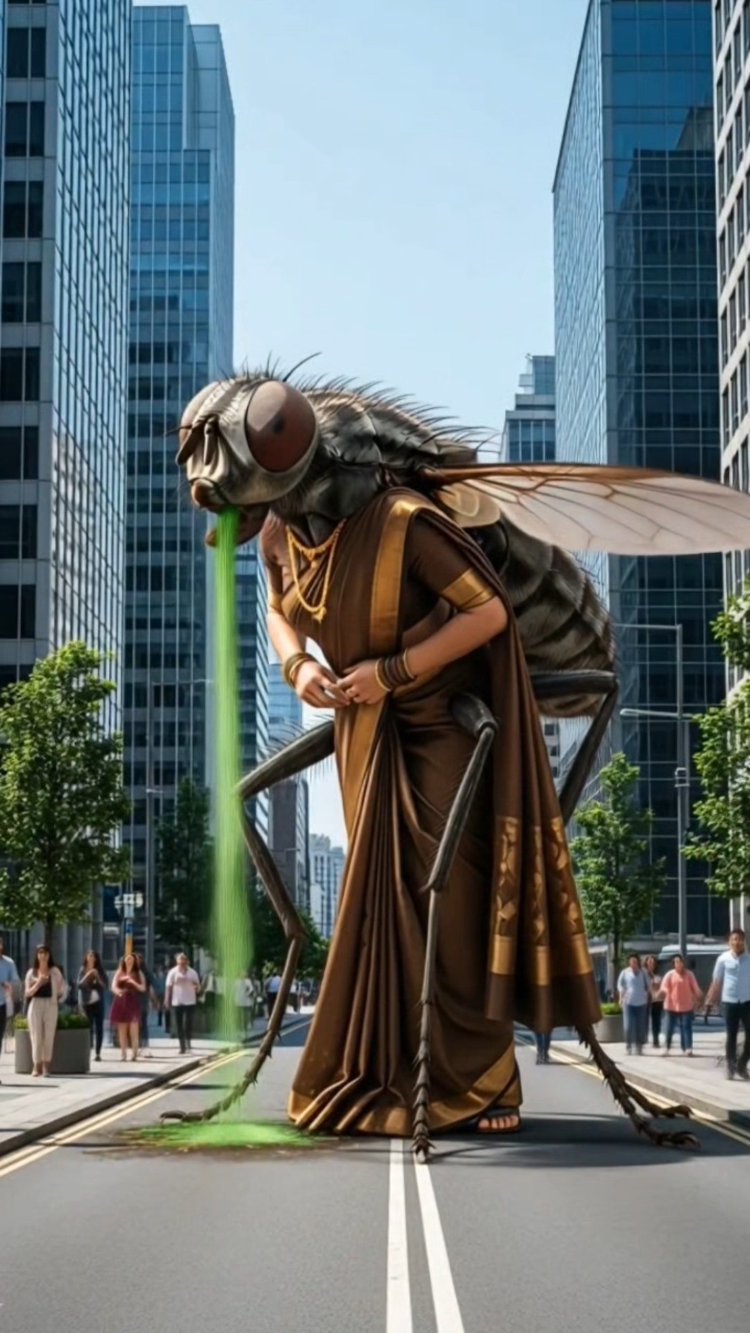 Mother Parvati became a fly 😱| #maaparvati #fly #shorts – YouTube