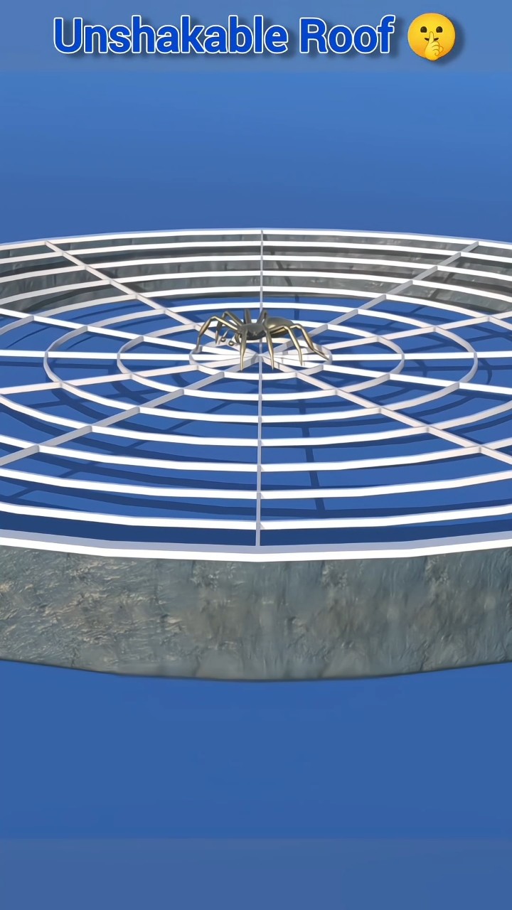 How Two Layers of Steel Can Hold a Massive Roof! 🤫 #shorts – YouTube