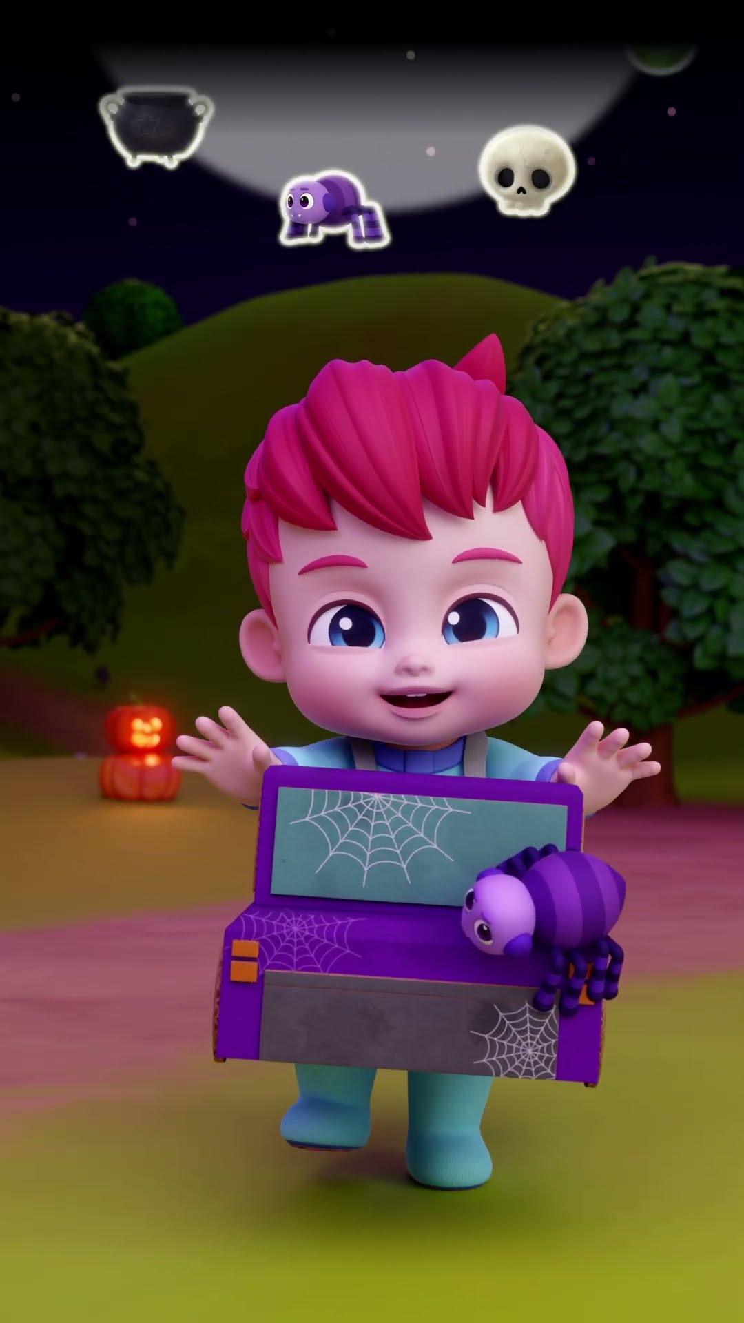 🎃 Halloween Emoji Dance with Bebefinn #bebefinn #shorts #kidssong – YouTube