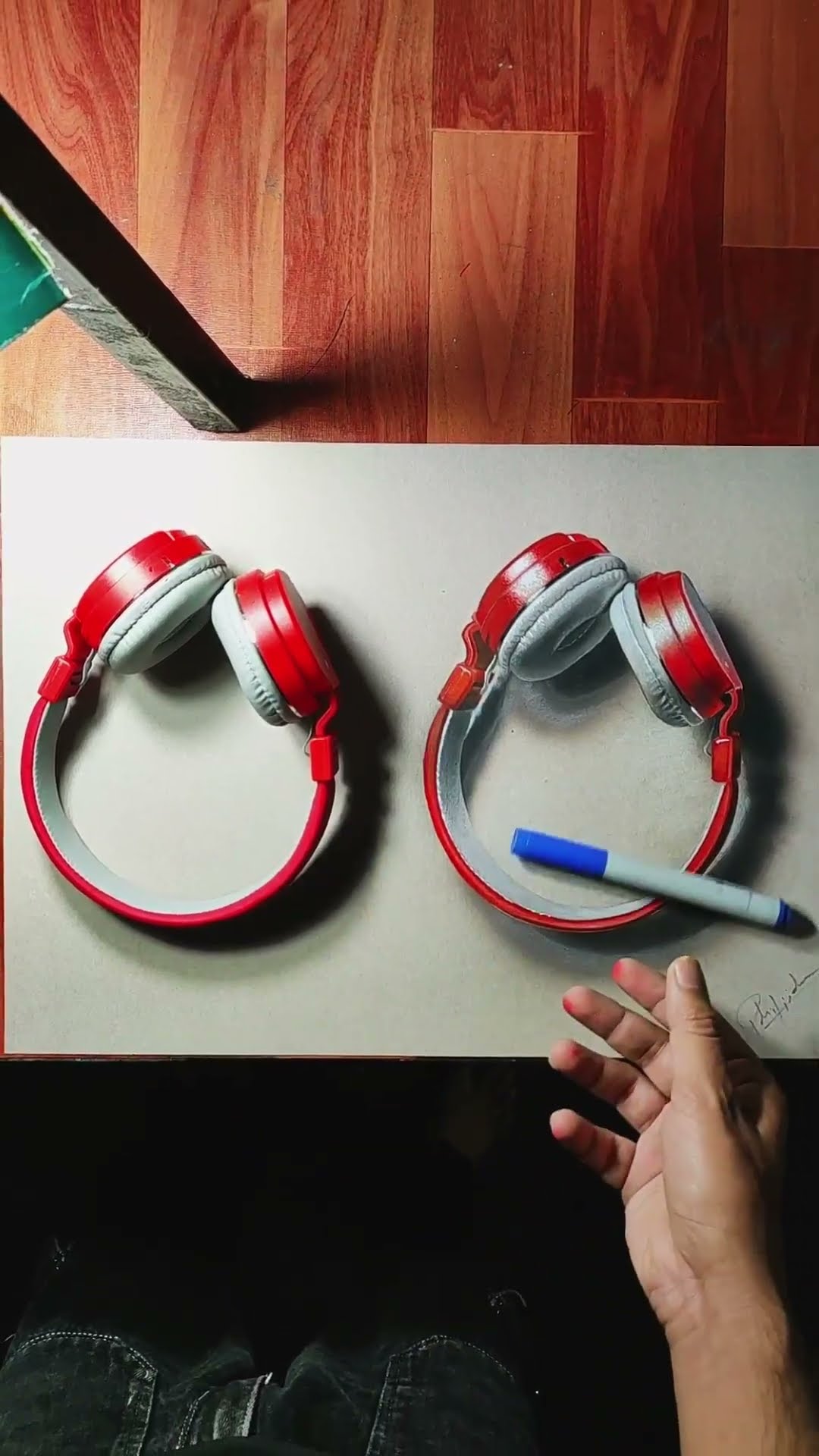 Real 🤡 ❌ 3D Art 💀 ✔️ #shorts #youtubeshorts #shortsart #art #artist #3dart #drawing #rahiljindran – YouTube