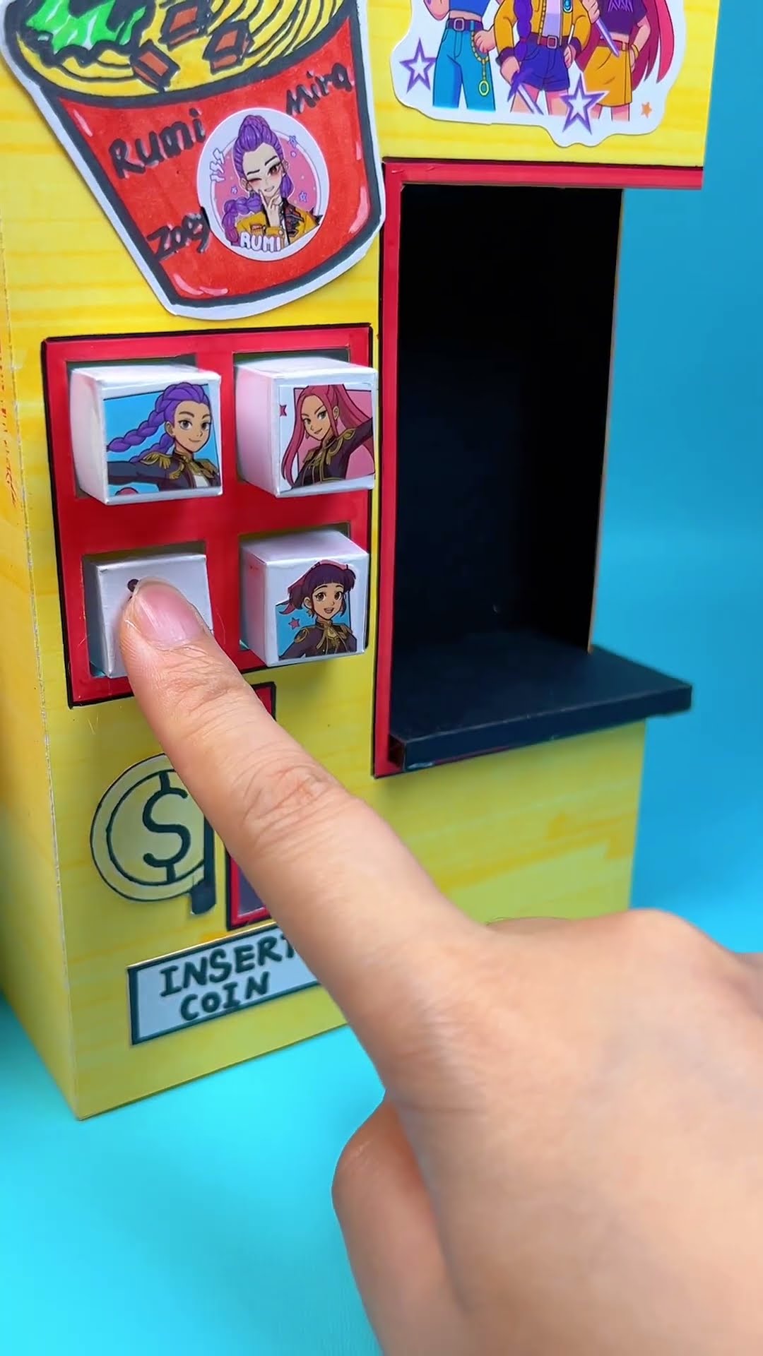 Diy Working Mira Vending Machine With Paper | Paper Craft Ideas #Shorts #Papercraft – YouTube