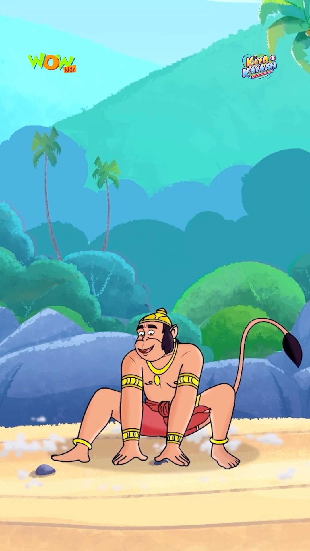 When Hanuman Shows His Power | Moral Story | Kiya and Kayaan #shorts #applatoon – YouTube