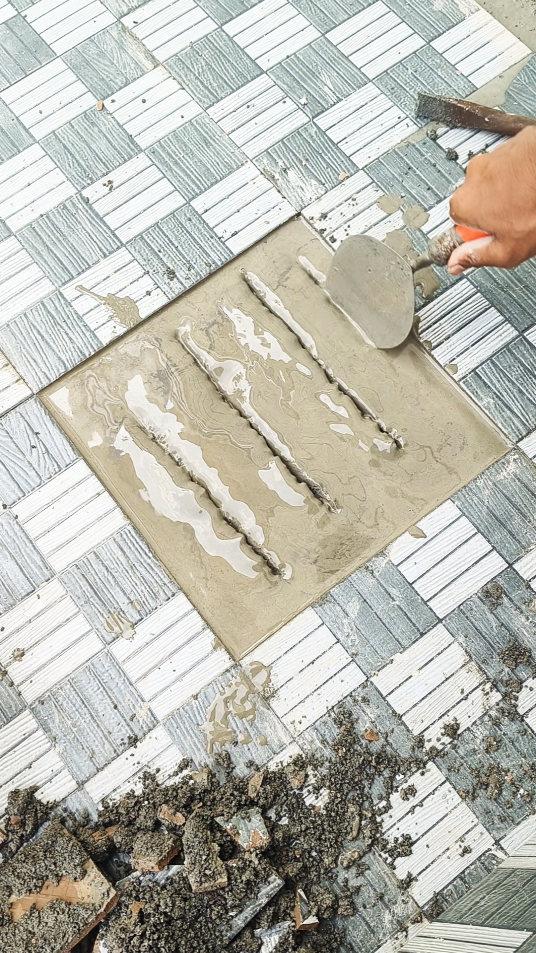 tile damage #construction #shorts #video – YouTube