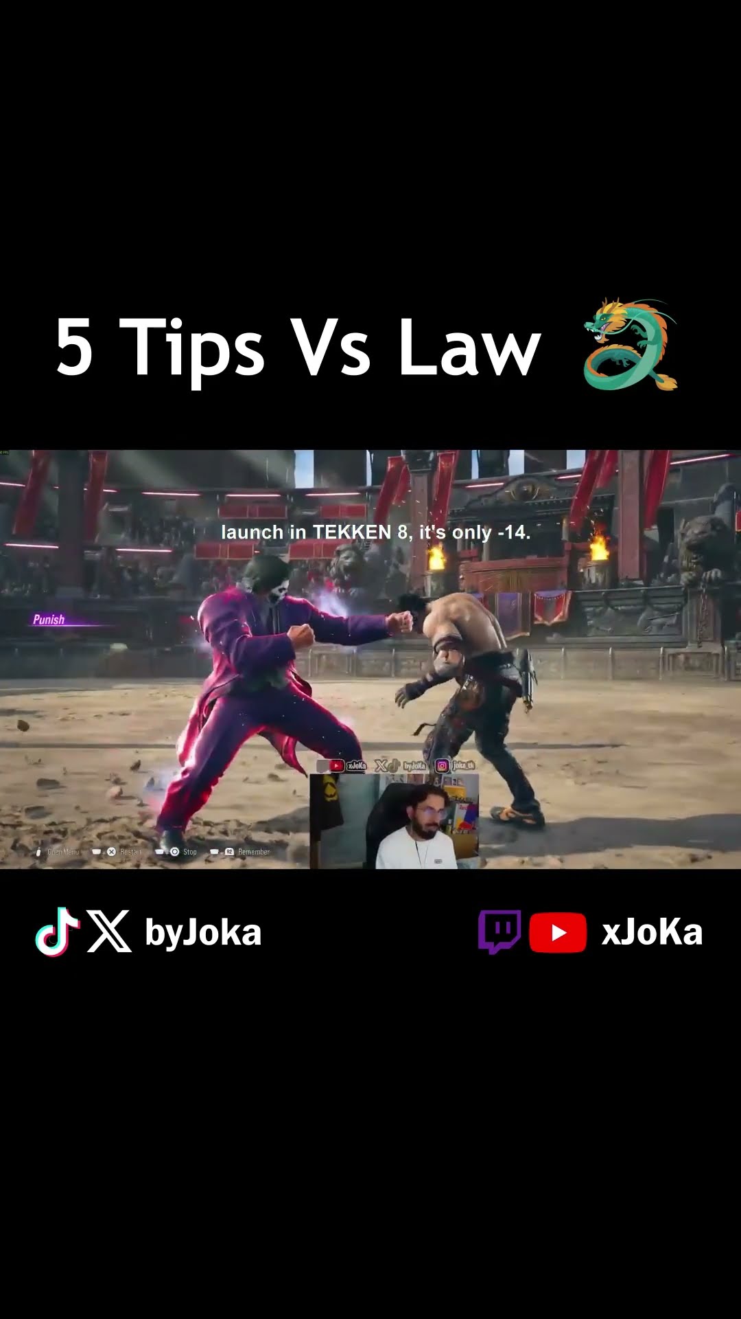 TEKKEN 8 | 5 TIPS VS LAW #shorts – YouTube