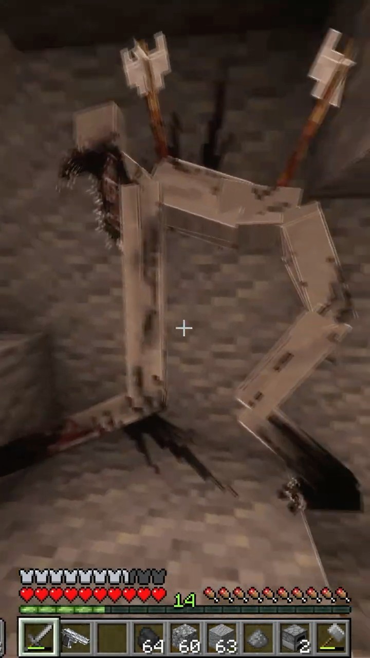 Me convertí en un dweller en minecraft 💀 #minecraft #shorts #mods – YouTube