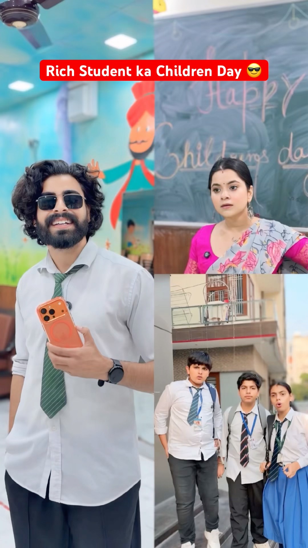 Rich Student ka Children Day 😎 #shorts #teratrigun #richstudent – YouTube