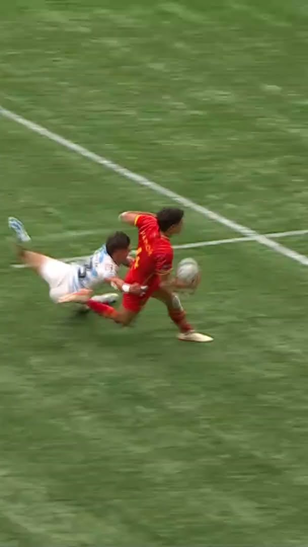 SENSATIONAL STOP 😤 #Rugby #HSBCSVNS #Shorts – YouTube