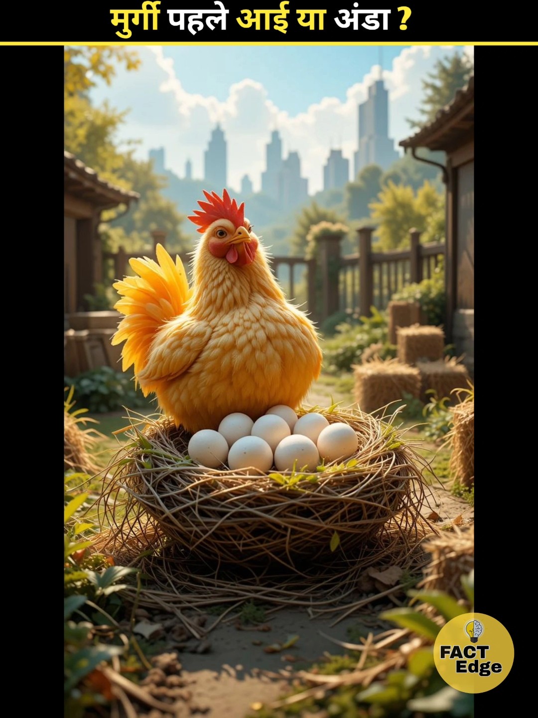 Chicken Aur Egg 🐣 #shorts #facts – YouTube