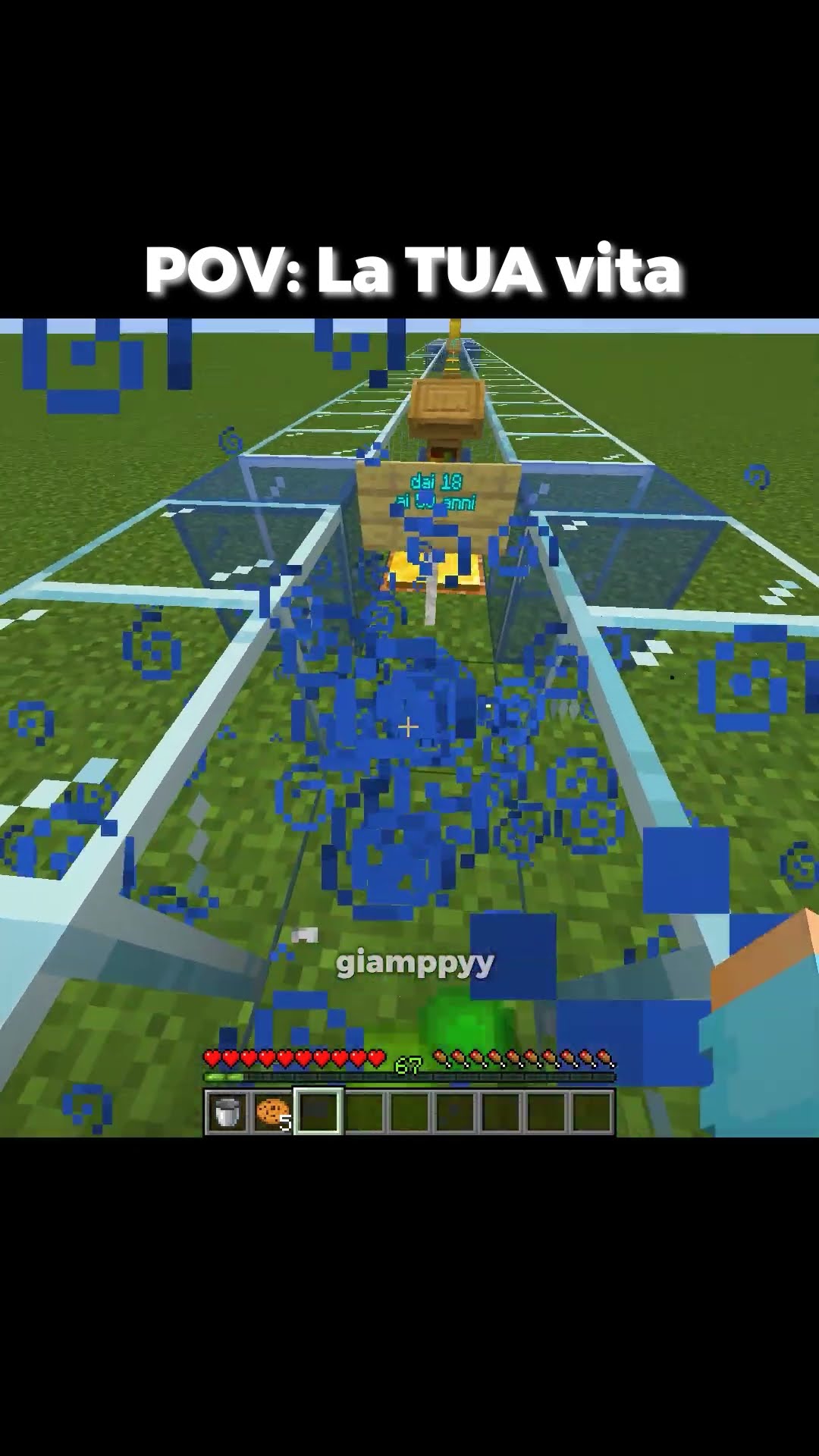 Minecraft momento logica tua vita #minecraft #shorts – YouTube