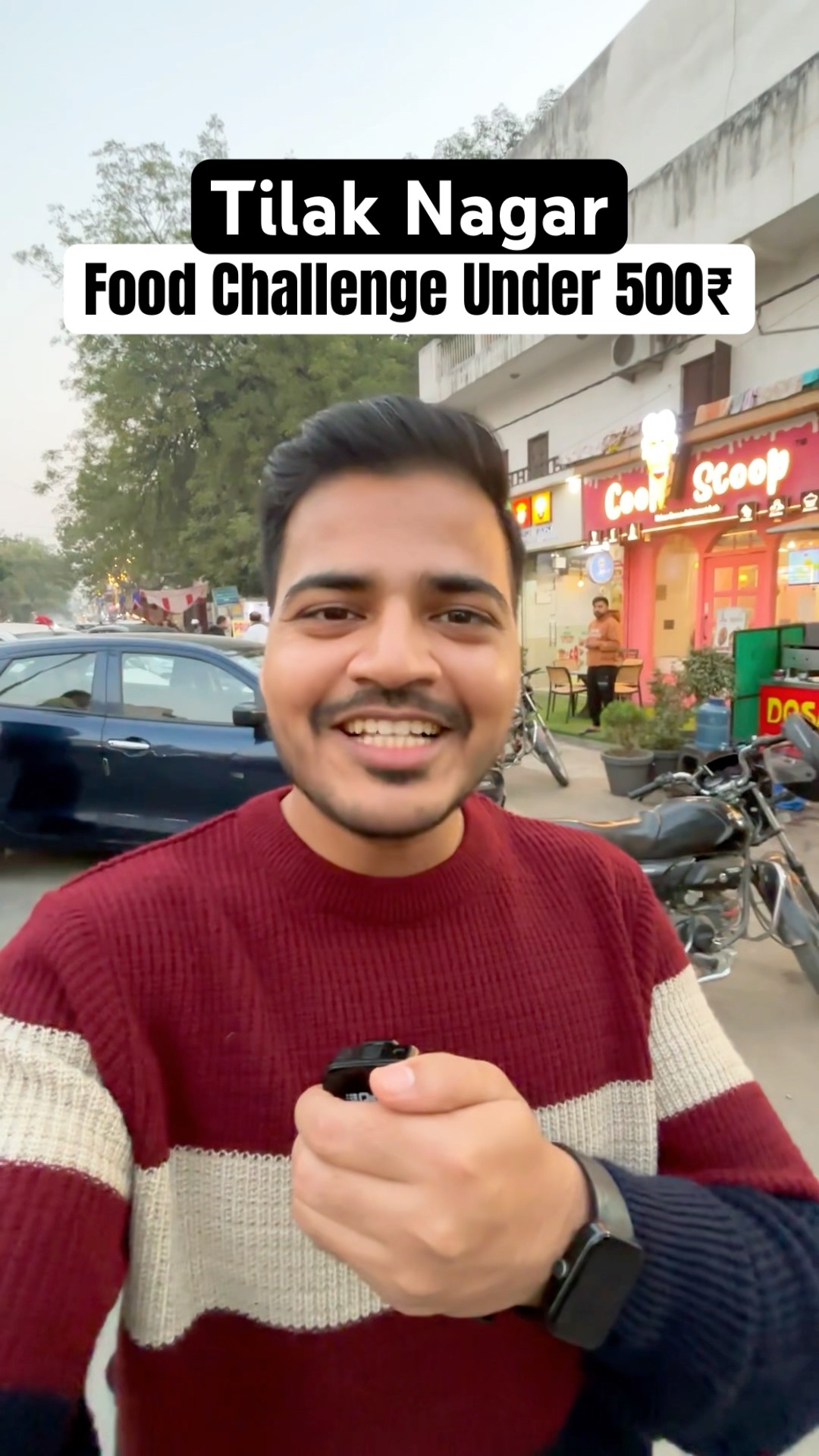 Tilak Nagar Food Challenge Under 500₹ 😍🔥 #shorts #food – YouTube