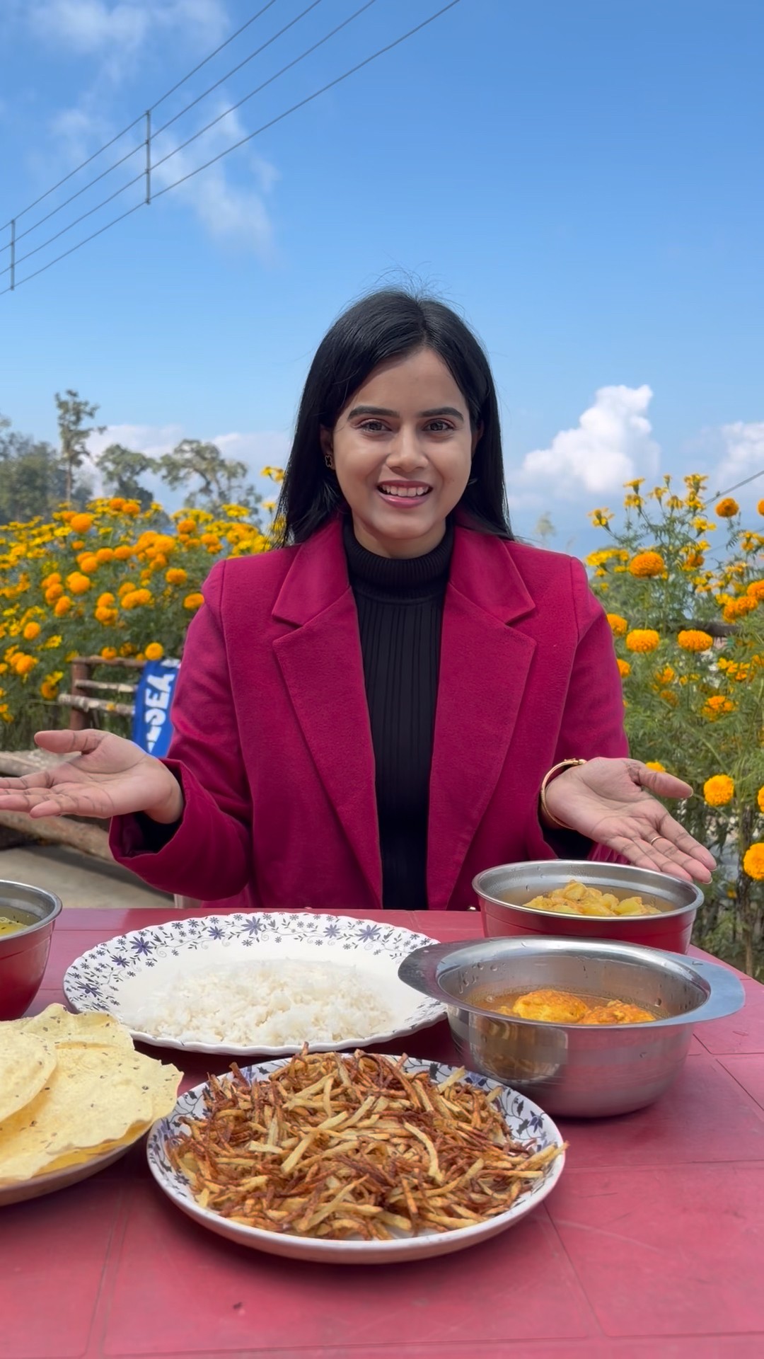 Pahadi Lunch thali khaya aaj #minivlog #shorts #foodvlog #cooking #bengalifood #food #travel #lunch – YouTube