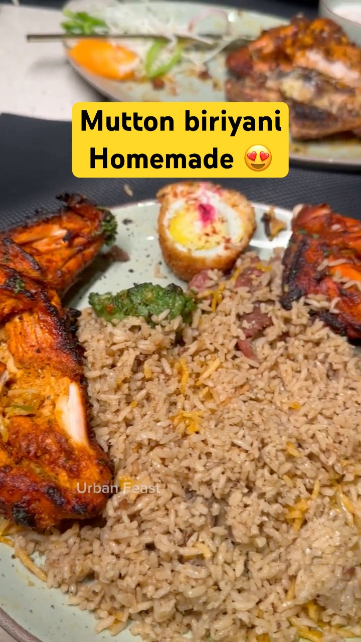 ✨💥Mutton Biriyani😍Majava irukuuu⁉️#urbanfeast #food #homemade #biriyani #shorts – YouTube