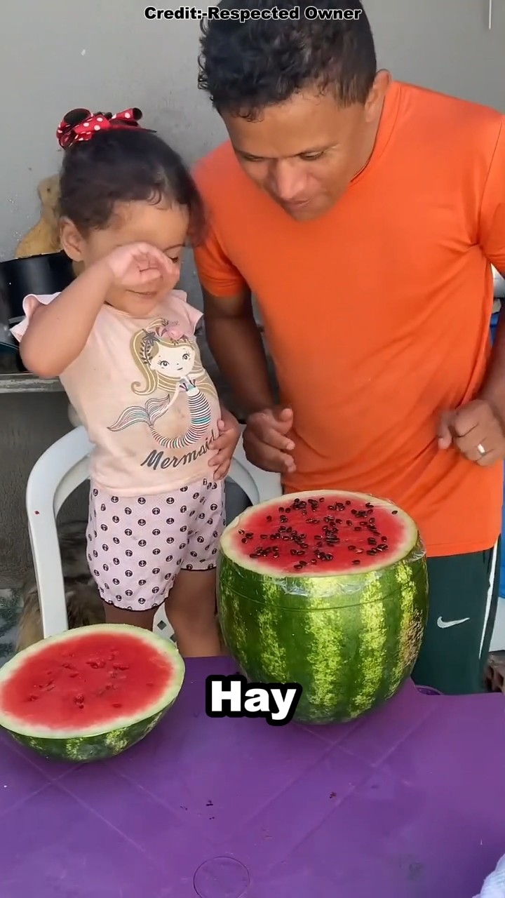 Engañando a papá con semillas de sandía 🍉😂 #shorts #reels #viralshorts #asmr – YouTube