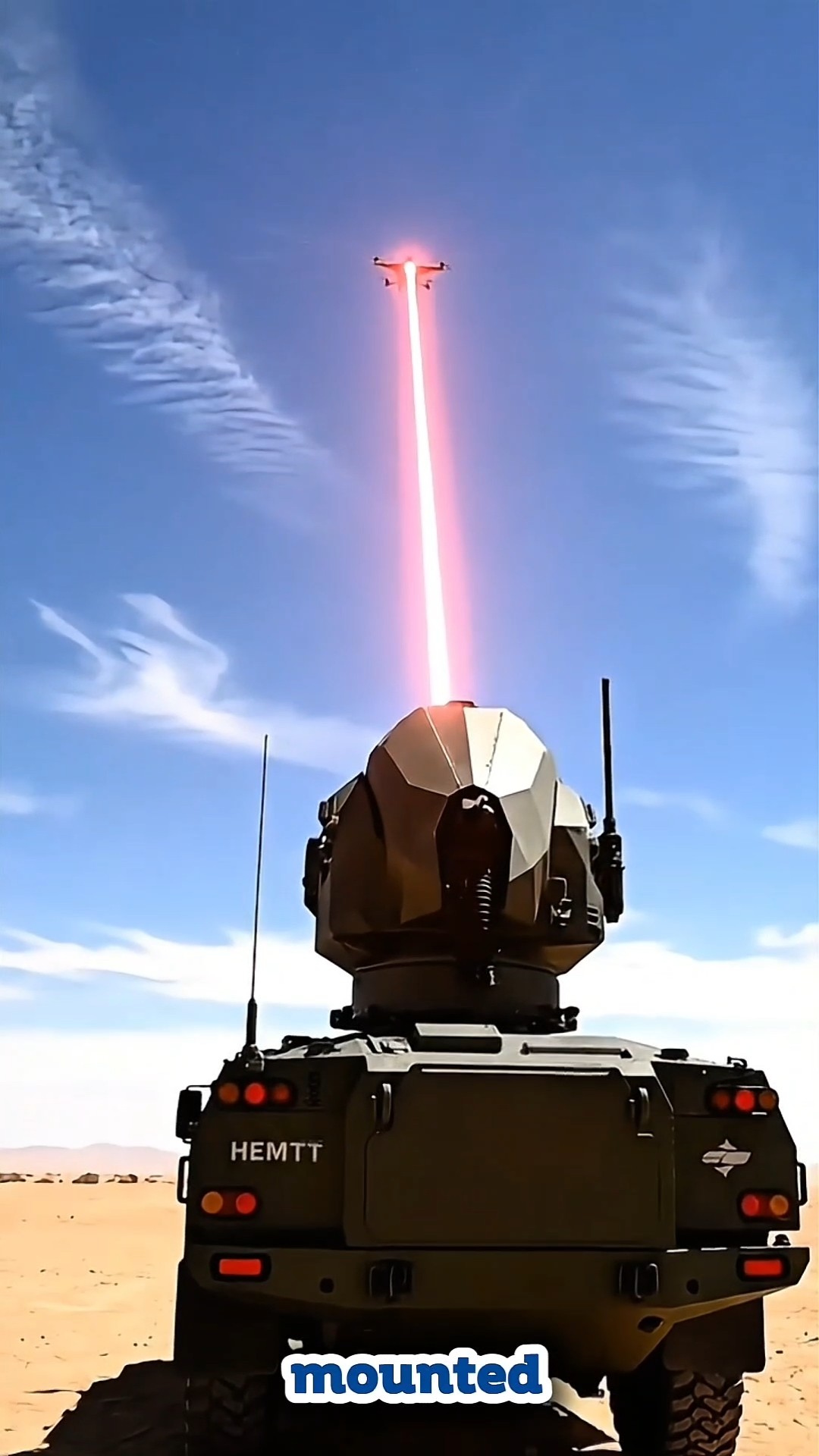 US Army's counter-drone laser tech #shorts – YouTube