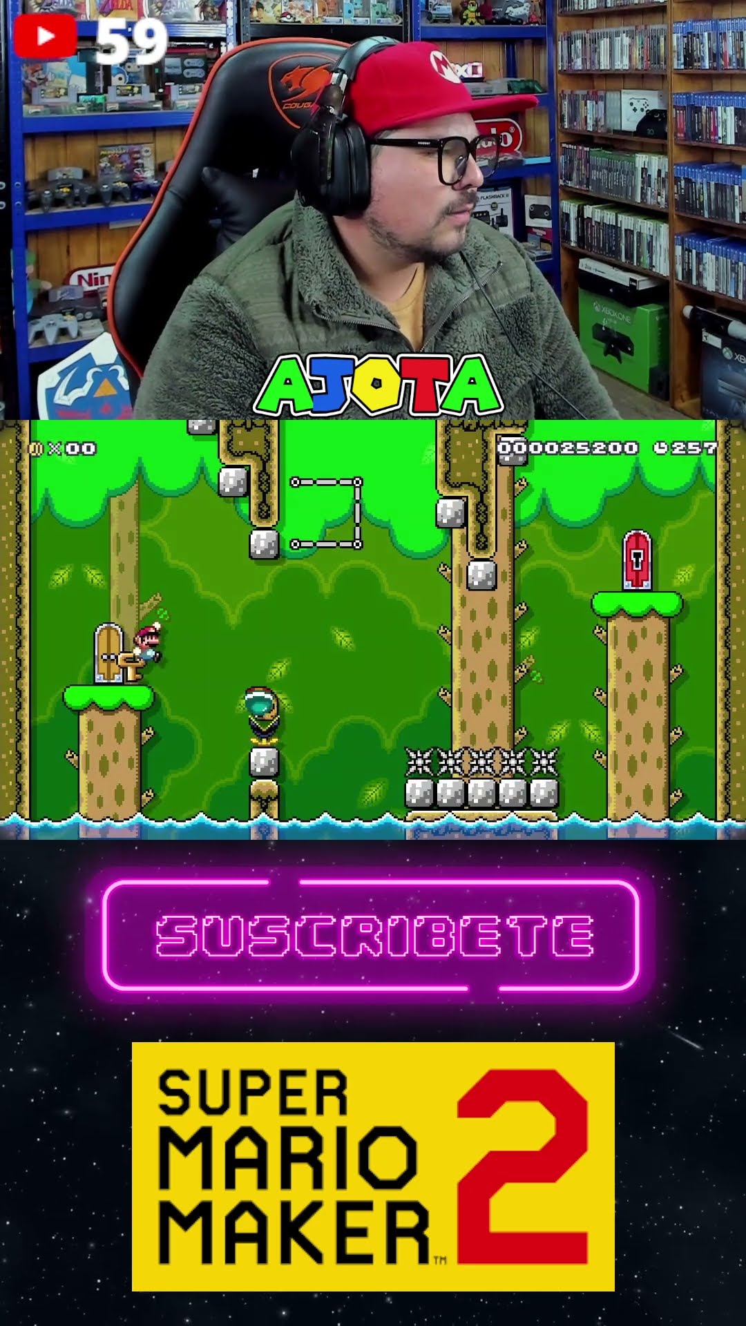😲 Nivel KAIZO INTENSO de SHELLJUMPS 😲 #nintendo #supermariomaker2 #shorts #proplayer #mario #kaizo – YouTube