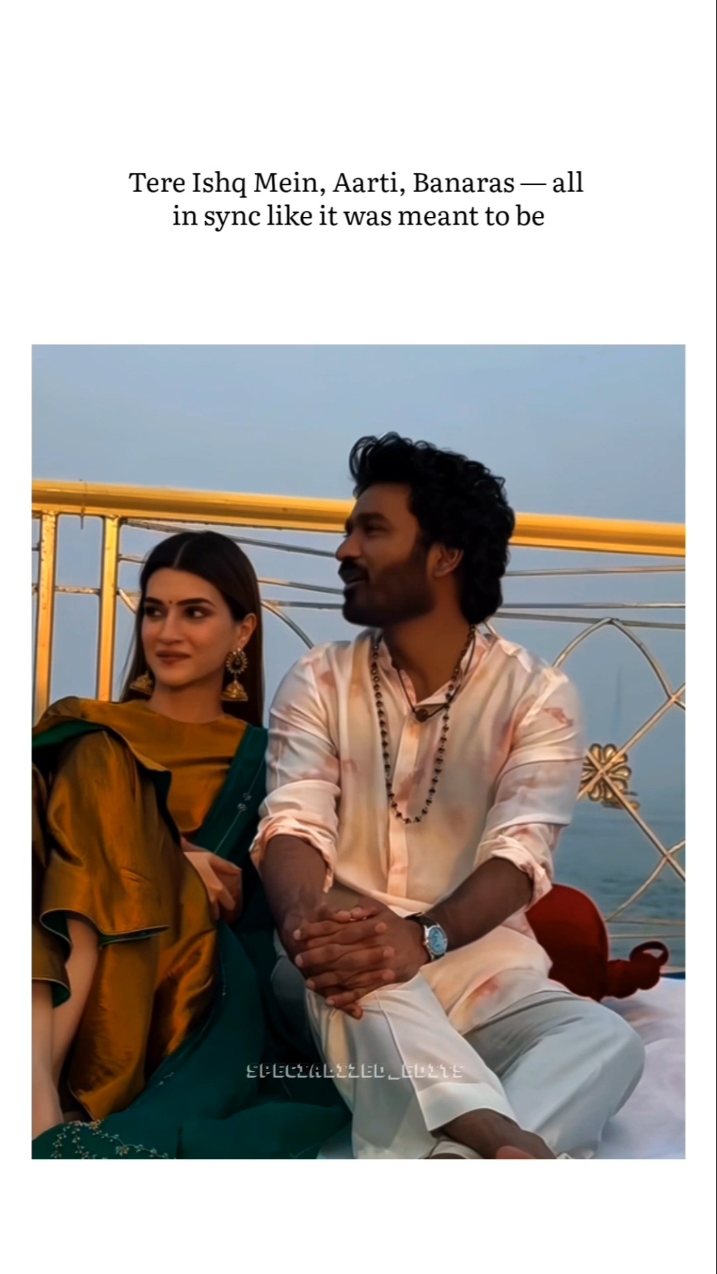 Kriti × Dhanush in Banaras Glow ✨️ #shorts #kritisanon #dhanush #edits #viral #trending #bollywood – YouTube