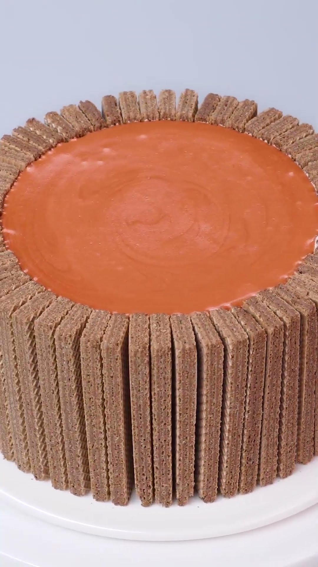 Amazing Crunchy Wafer Chocolate Mousse Cake 🍫 #shorts #satisfying #cake #chocolate – YouTube