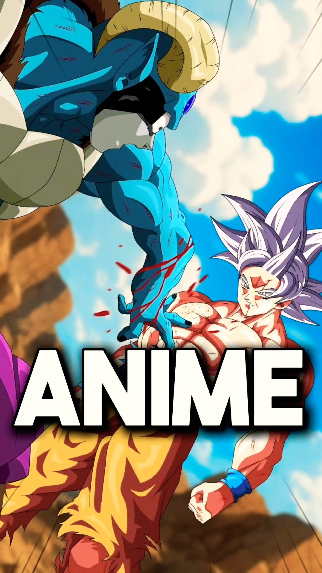 When Ultra Instinct Goku vs Moro Gets Animated #shorts – YouTube