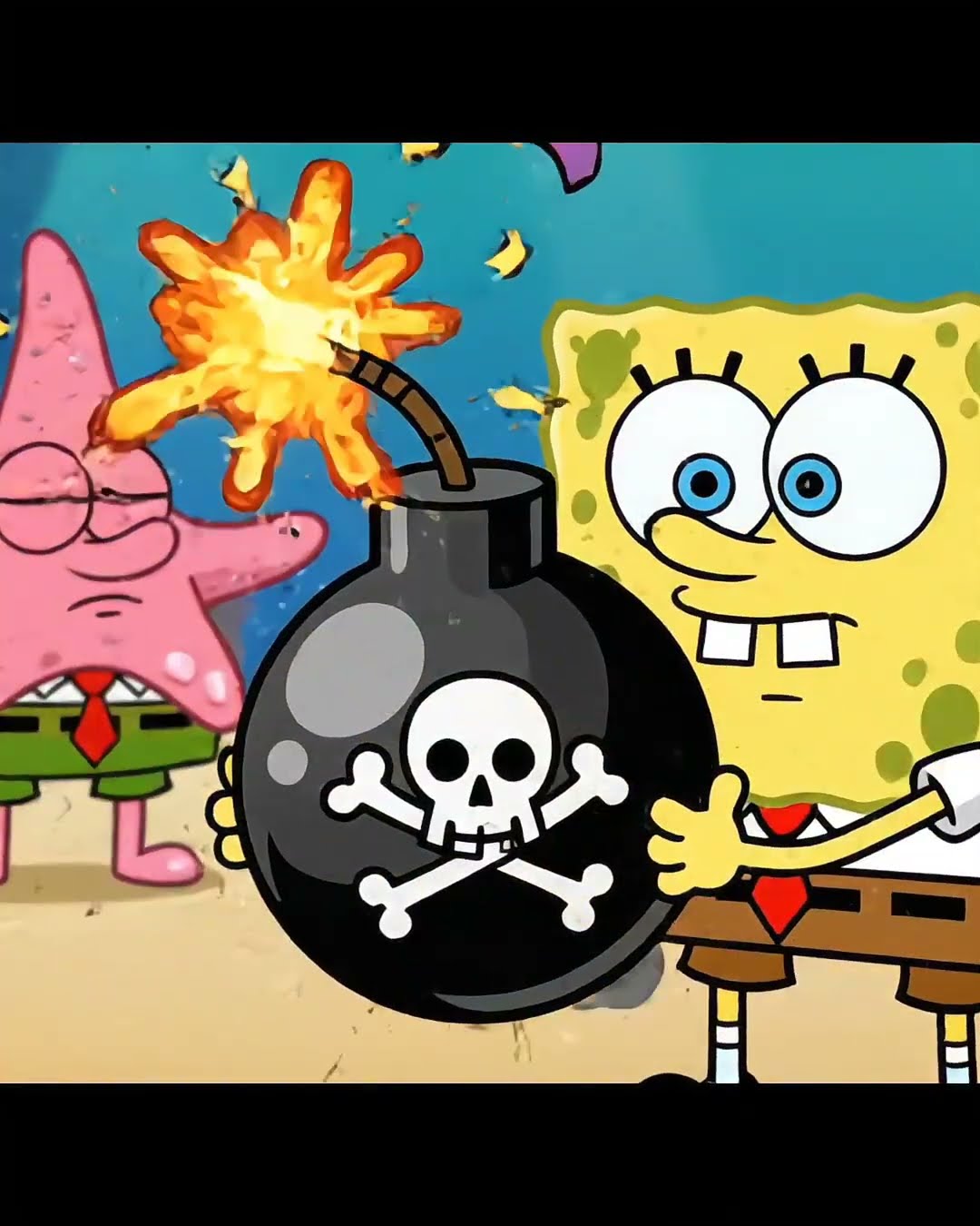 Bob esponja achou que era um presente de natal #shorts #spongebob – YouTube