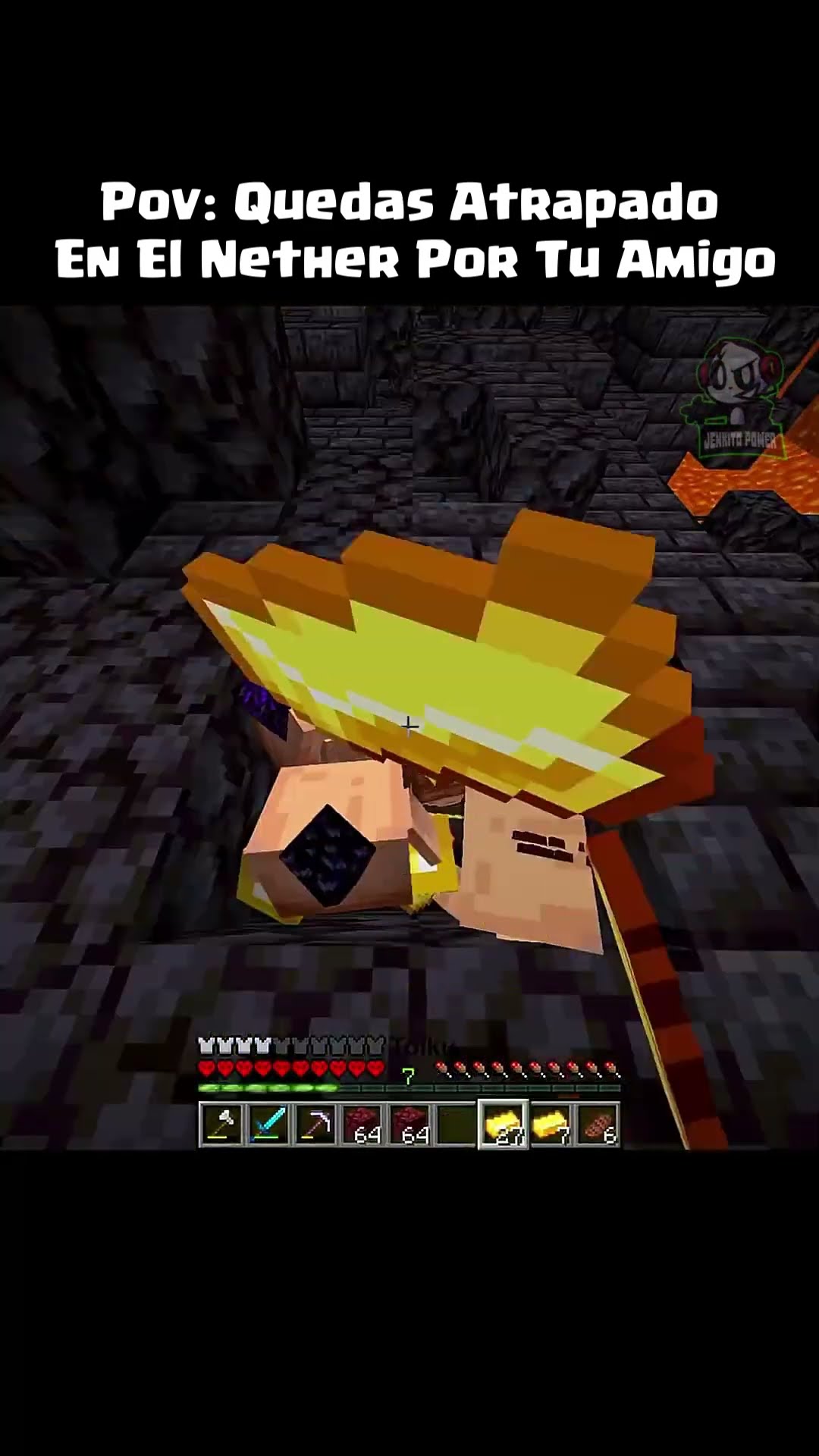 Quedarse Atrapado en El Nether (Parodia En Español) Toiku EN ESPAÑOL #shorts  #minecraft – YouTube
