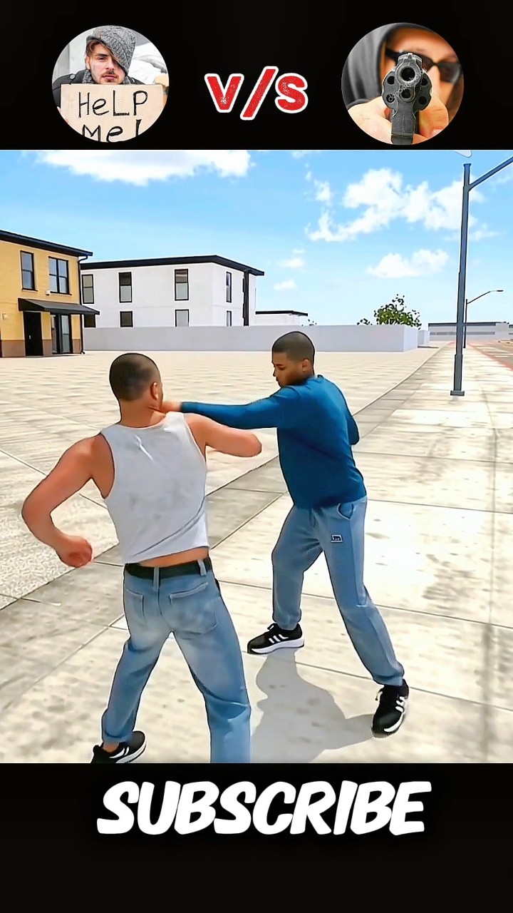 POOR MAN VS GANGSTER 😱 | #shorts #viral #challenge #indianbikedriving3d – YouTube