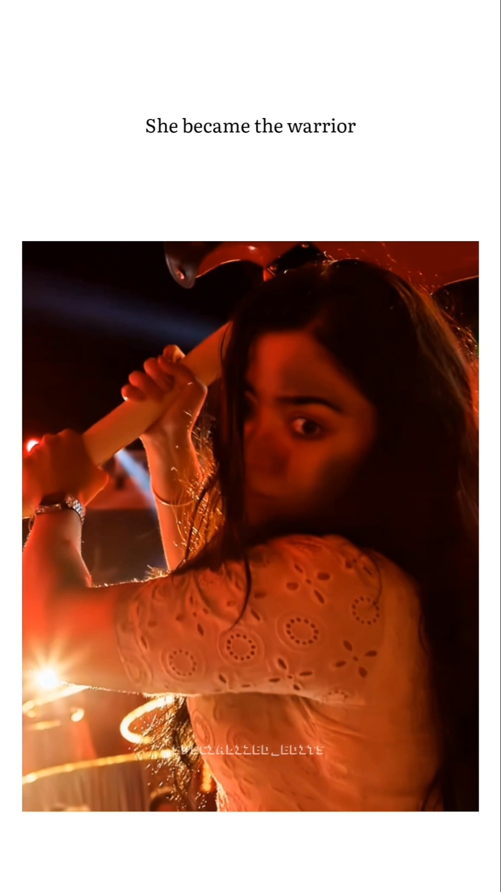 The Girl Who Became a Warrior 😍 #shorts #thegirlfriend #edits #viral #trending #warriors #rashmika – YouTube