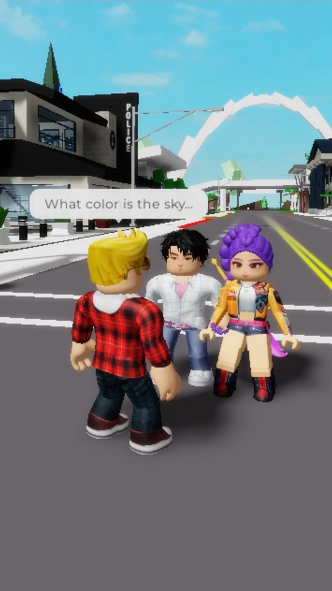 What color is the sky? Song Prank 😂🎶 #shorts #roblox #robloxshorts – YouTube