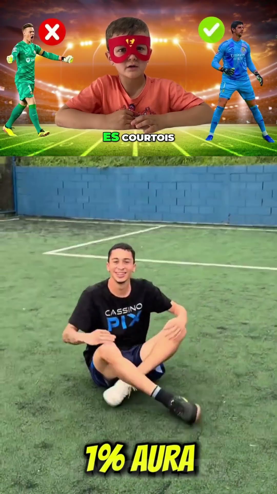 Ter Stegen vs Courtois ALTURA TOTAL 💥 #porteros  #shorts – YouTube