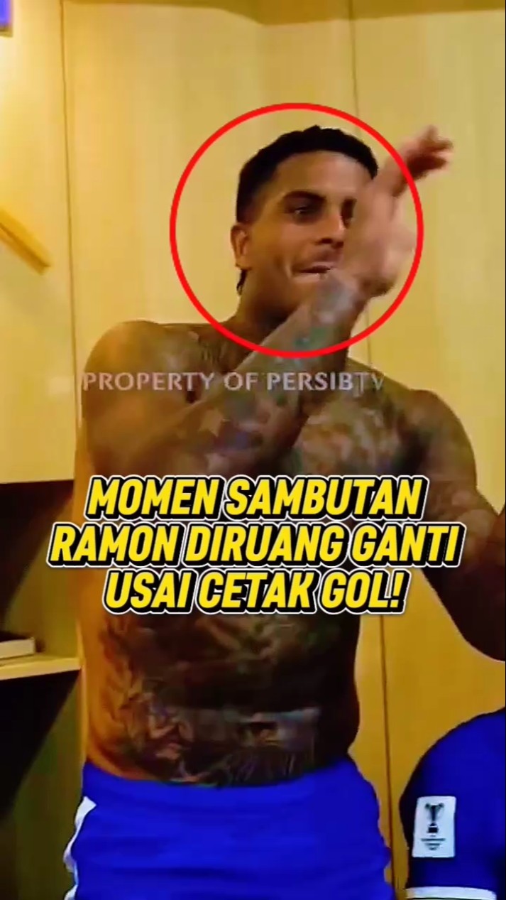Sambutan Gol Ramon Diruang Ganti Persib! #persib #beritapersib #shorts – YouTube