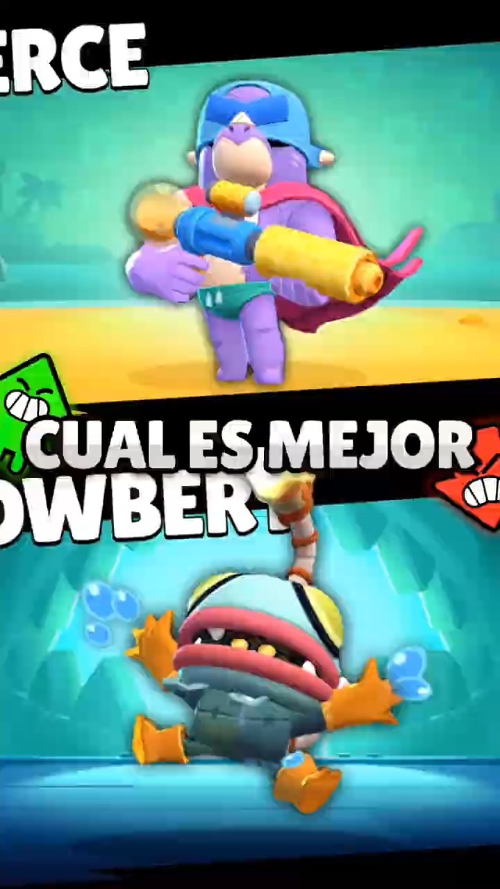 PIERCE VS GLOWBERT ¿QUIÉN ES MEJOR? 🏆 #brawlstars #pierce #glowbert #shorts – YouTube