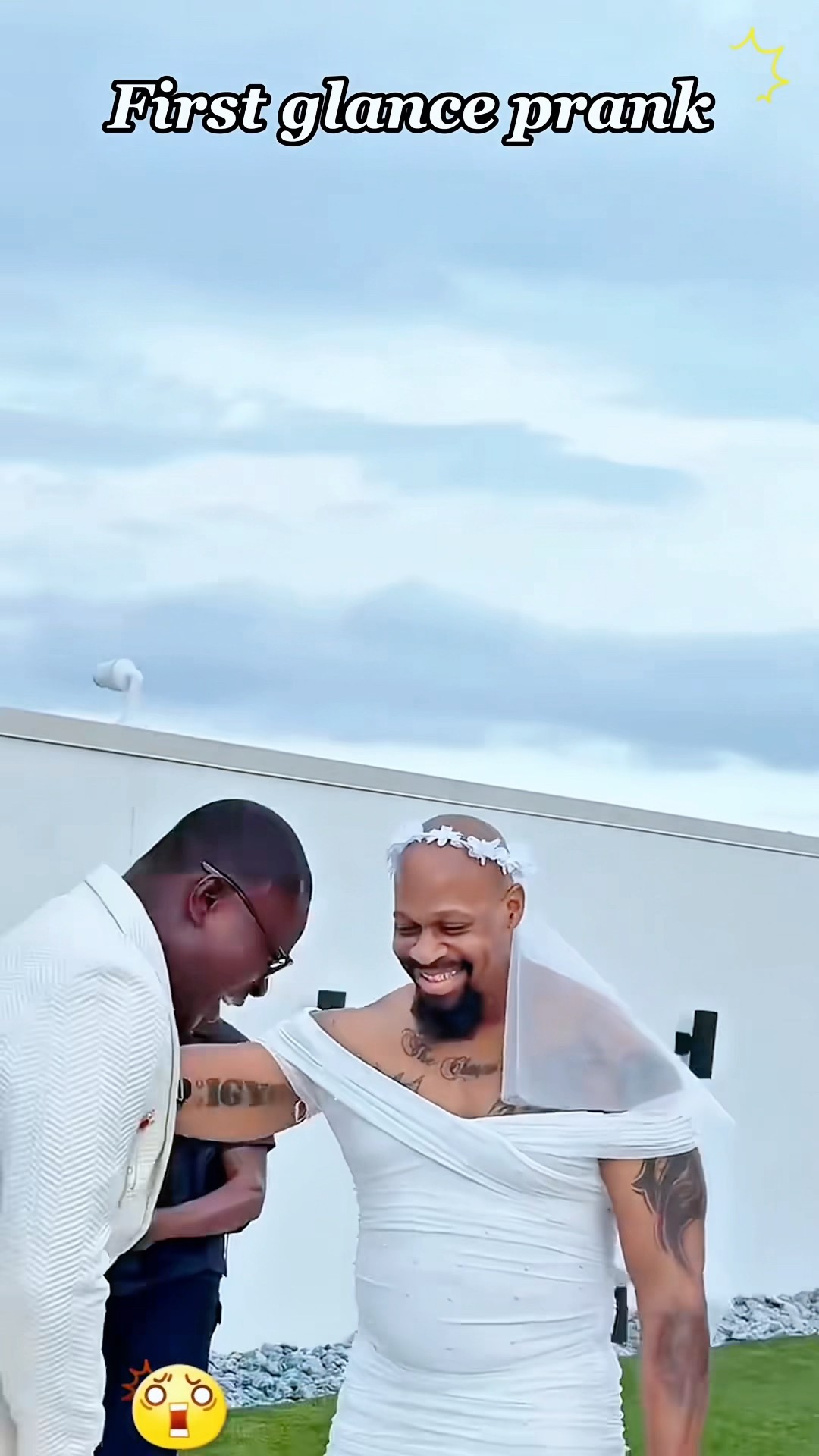 HE TURNED AROUND… OH NO😂😂😂#wedding #weddingday #fakelove #shorts – YouTube
