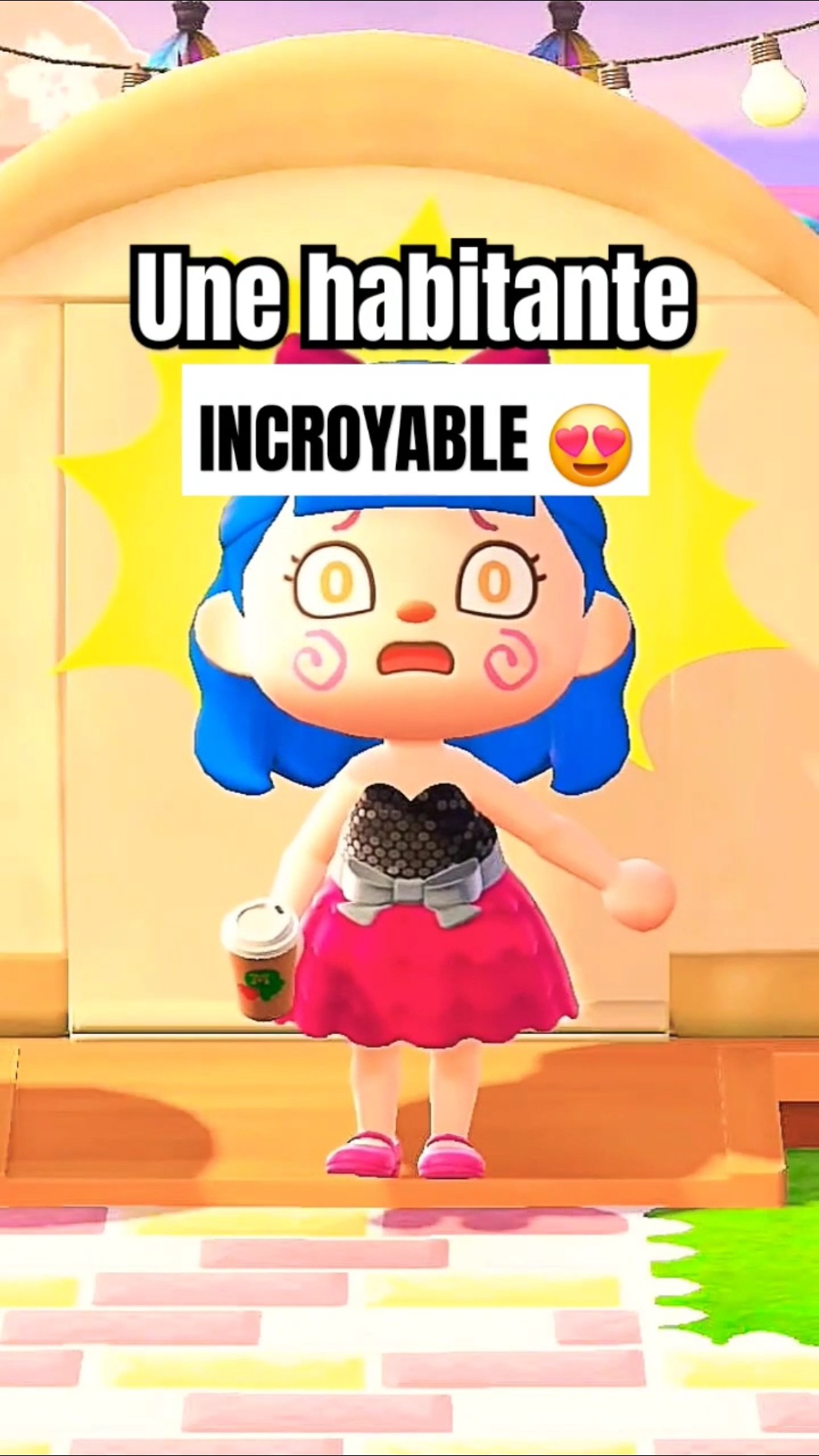 une HABITANTE BIZARRE mais Jolie dans Animal Crossing #animalcrossing #acnh #shorts #shortsfeed – YouTube