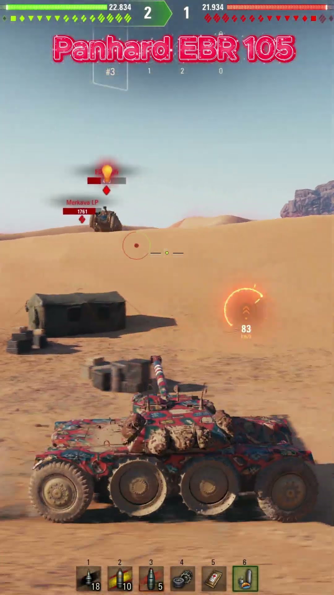 Panhard EBR 105  World of Tanks #wot #shorts – YouTube