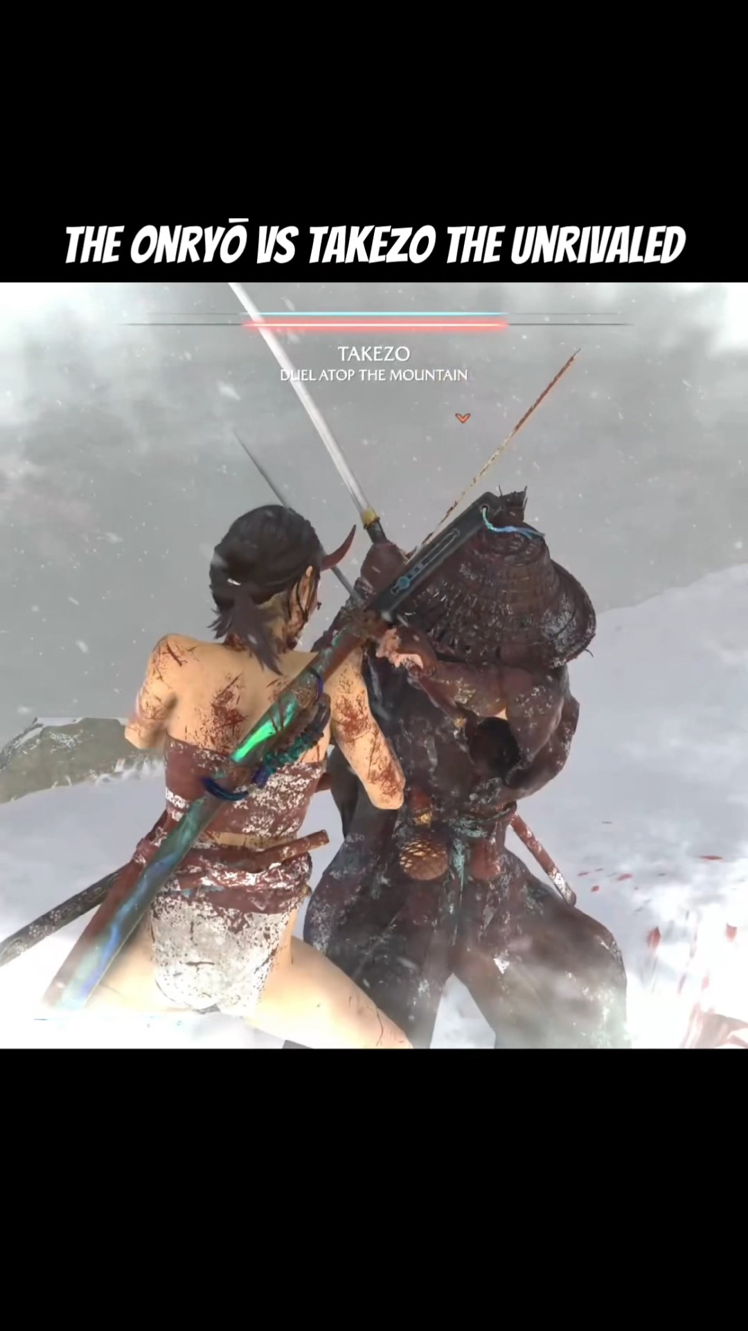 Takezo The Unrivaled atop the Mountain pure cinema fight!!  #shorts #ghostofyotei #gaming #ps5 – YouTube