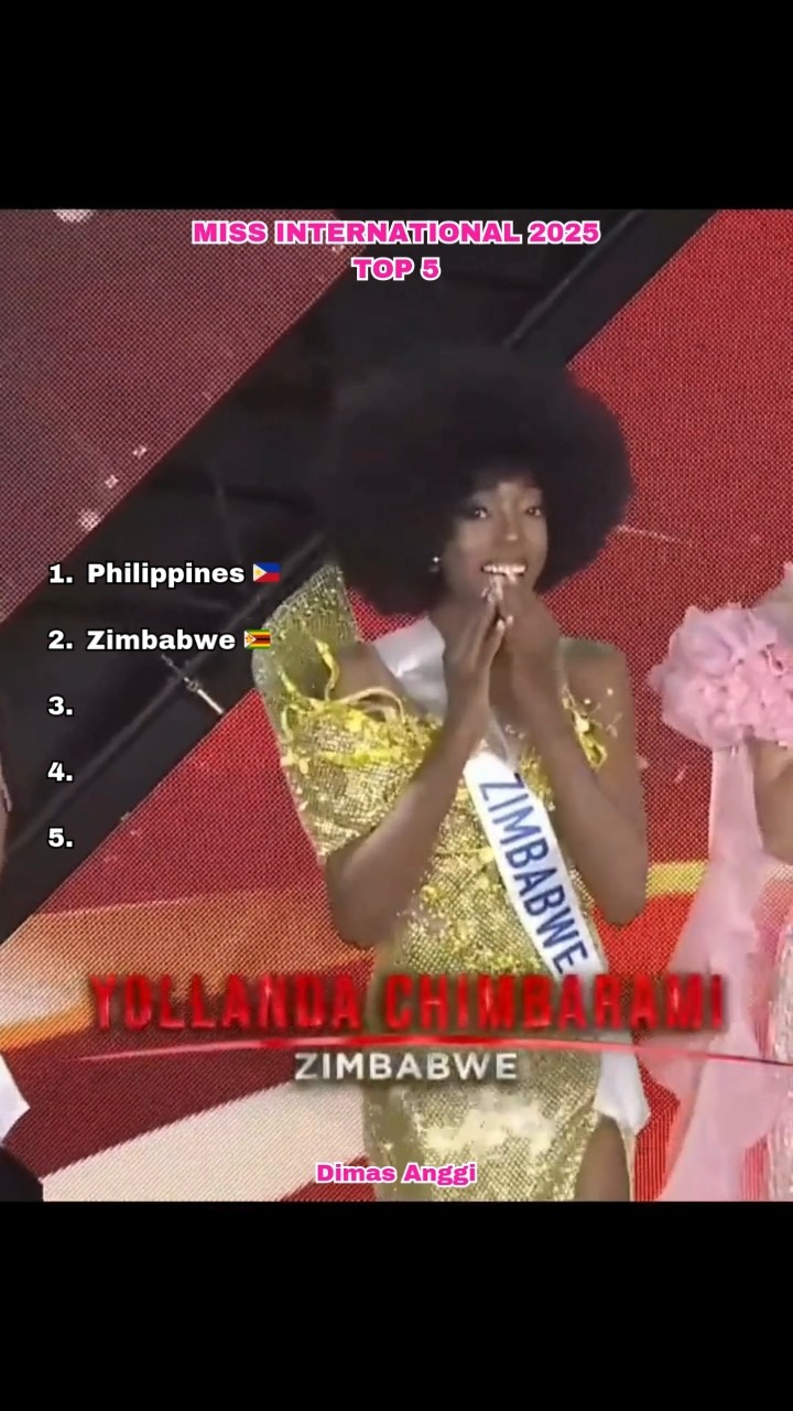 Miss International 2025 – Top 5 #missinternational #beautypageant #shorts – YouTube