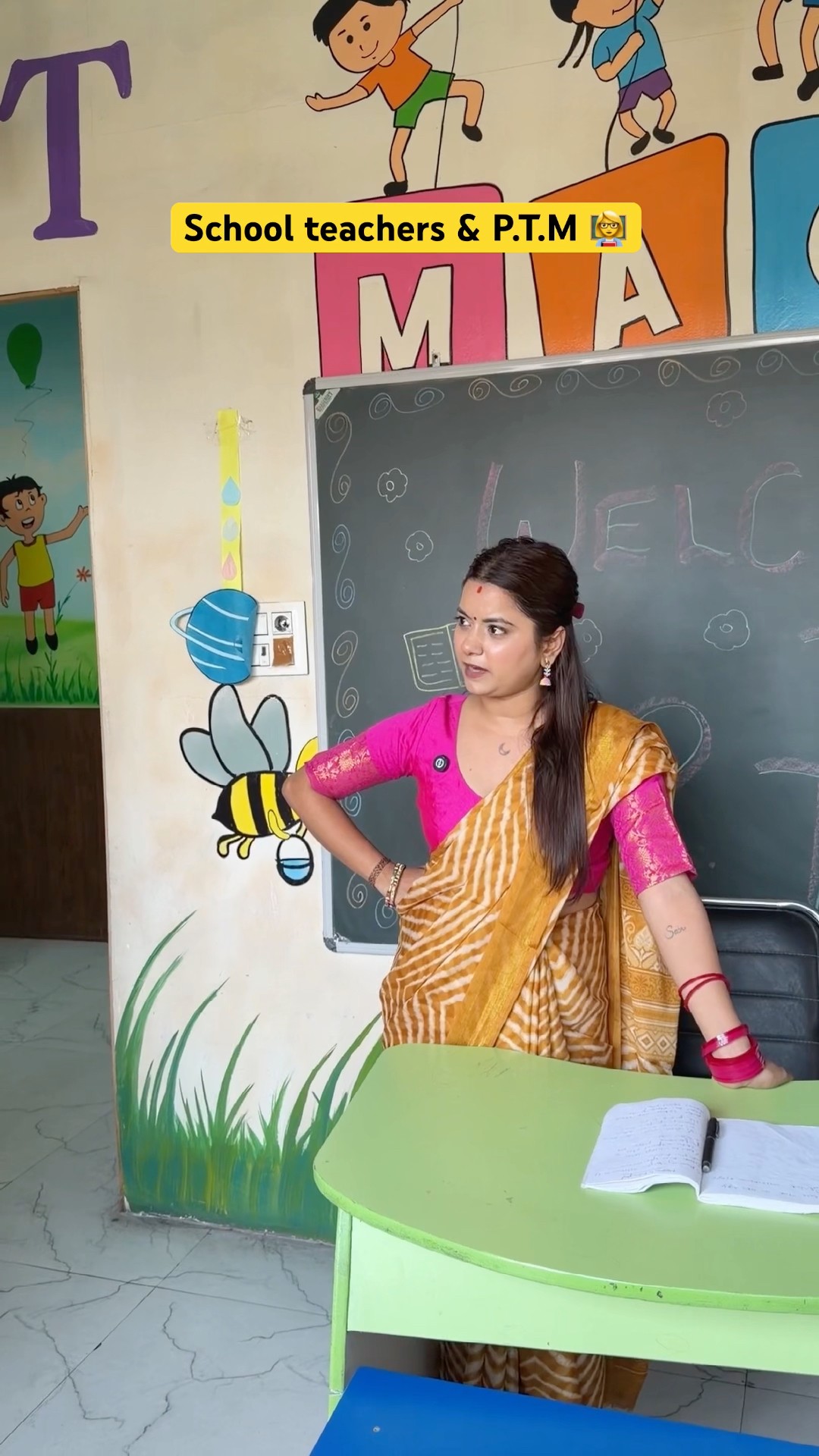 School teachers & P.T.M 👩‍🏫 #shorts #sejalgabashorts #school #teacher – YouTube