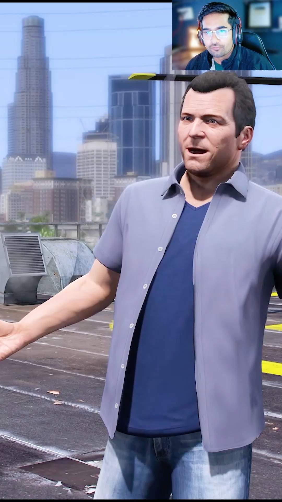 Michael vs Actor 😱 #shorts #gta5 #shortsfeed #gta5shorts – YouTube
