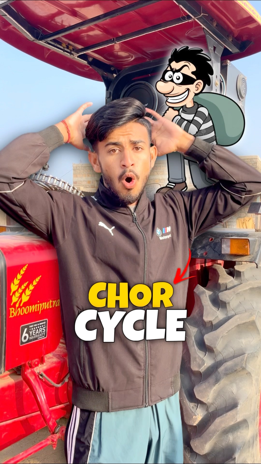 Ghotiya cycle CHOR 😂 (195) #minivlog #vlog #shorts #shortsvideo  #youtubeshorts – YouTube