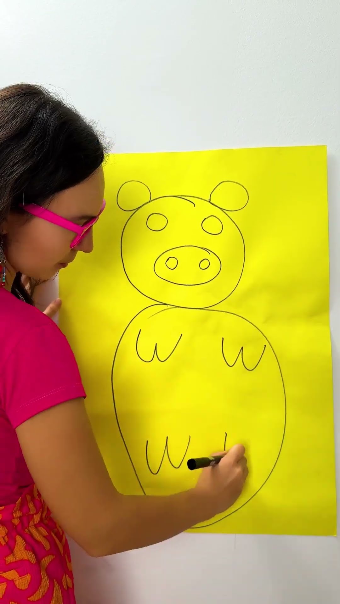 😄 Step-by-Step FOOT Art FUN! #shorts #kidsvideo – YouTube