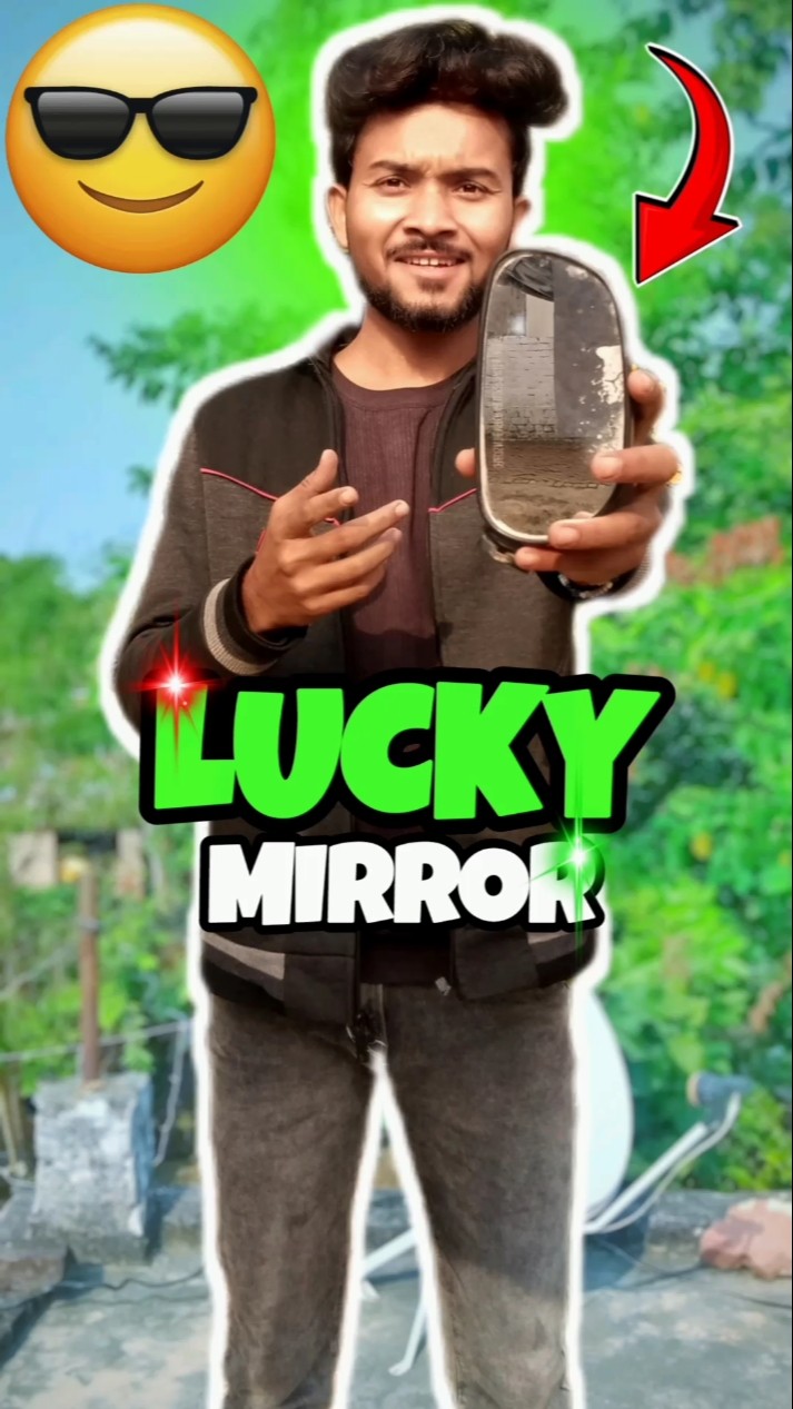 The Lucky Mirror 🤯✨ #shorts #minivlog #vlog #magic #trending – YouTube