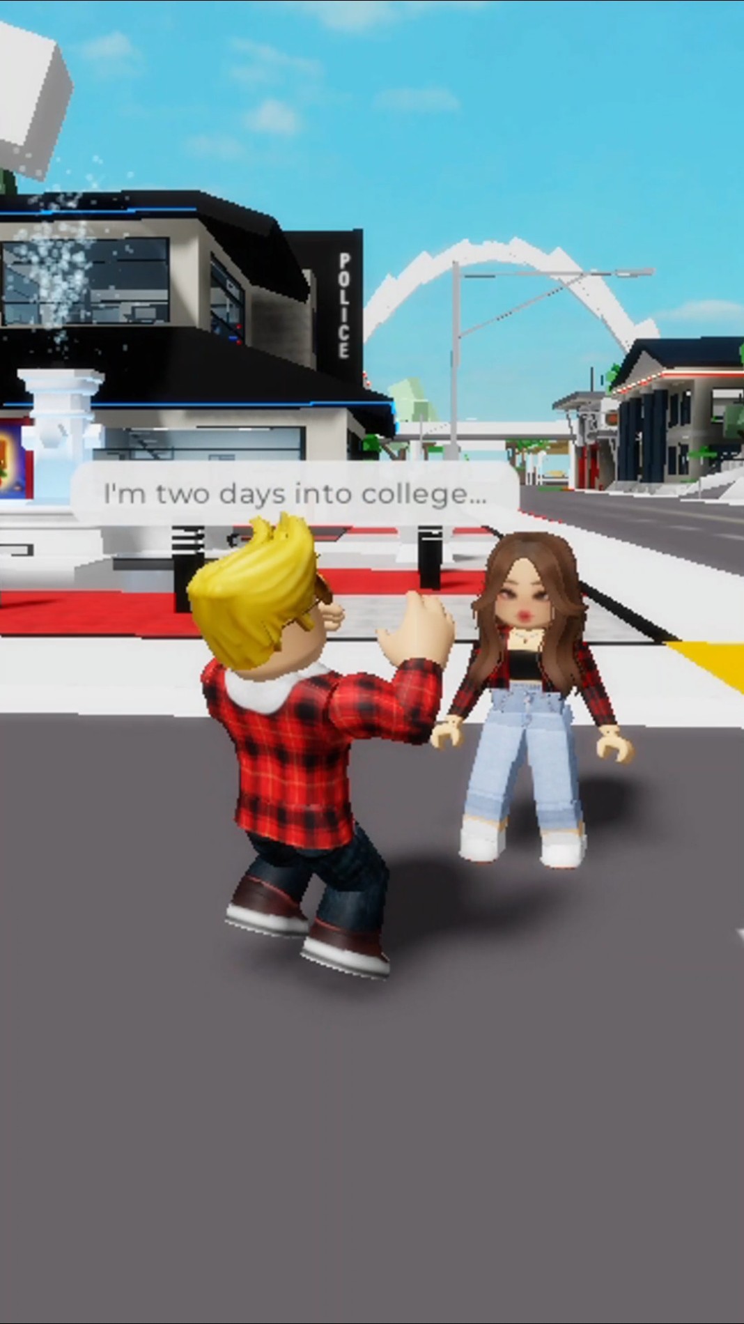 I’m two days into college… (Part 5) 🏫🎶 #shorts #roblox #robloxshorts – YouTube