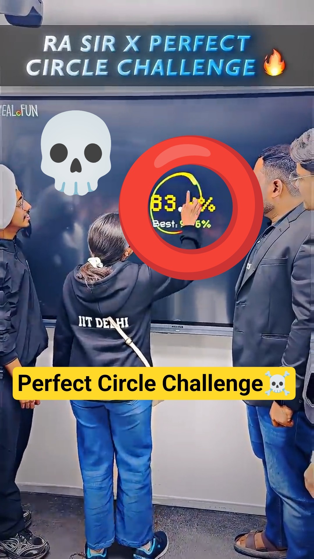 Perfect Circle Challenge☠️ #jeewallah #shorts #pw #physicswallah – YouTube