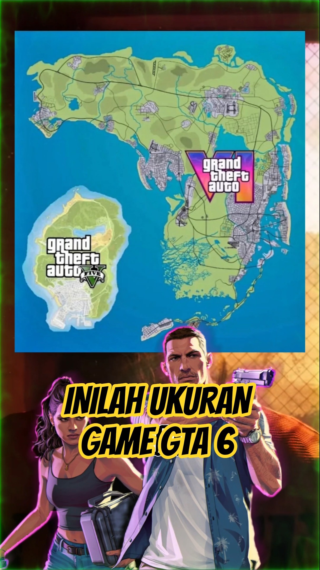 INILAH UKURAN GAME GTA 6 RILIS! #shorts – YouTube